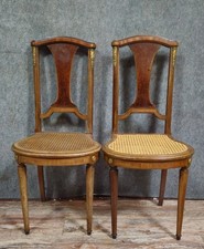 Paire de chaises anciennes en