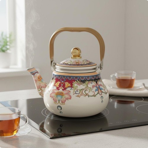 Bouilloire émaillée design - Émaillée,