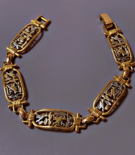 Ancien egypte bracelet plaqué - bracelet,