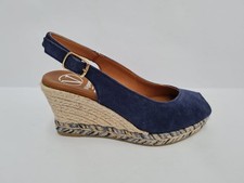 Viguera Sandales Espadrilles Femme Bout Ouvert Compensées Et Boucle - Oce (