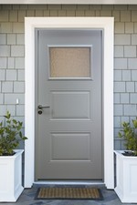 Porte D'entrée Acier Vitrée