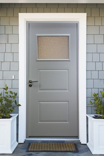 Porte entrée acier - porte,