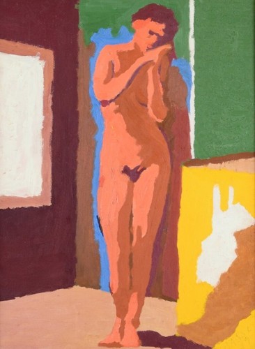 Artiste suédois huile sur - huile,