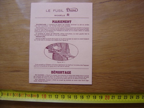 Fusil darne modele maniement - fusil, r