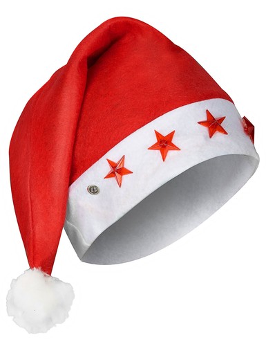 Bonnet lumineux père noël - bonnet,