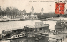 CPA PARIS PERSPECTIVE SUR LA