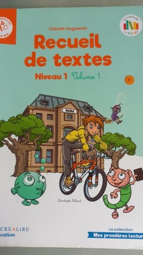 Livre recueil textes niveau - livre,