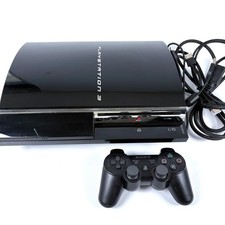 Sony PlayStation 3 PS3 CECHA00 60GB First Model Console PS1 PS2 PS3 Game Play