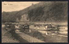 Old postcard Beez, Le Bassin 