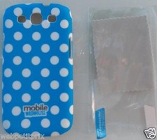 COQUE RIGIDE BLEUE  + Protège