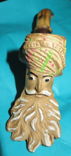  OLD ENAMELLED TERRACOTTA PIPE I AM THE REAL JACOB GAMBIER N° 1048