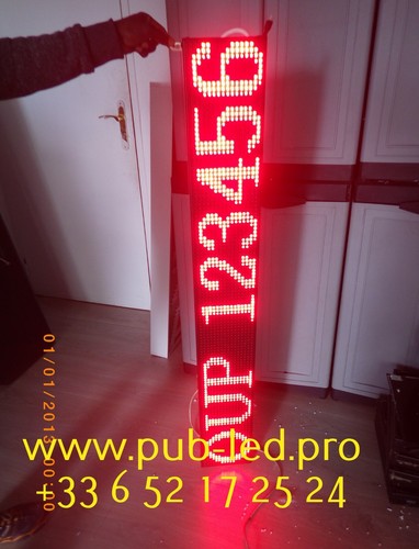Enseigne lumineuse led - enseigne,