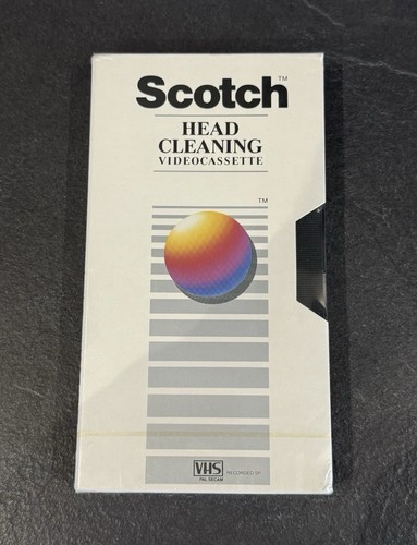 Vhs head cleaner cleaning - vhs,
