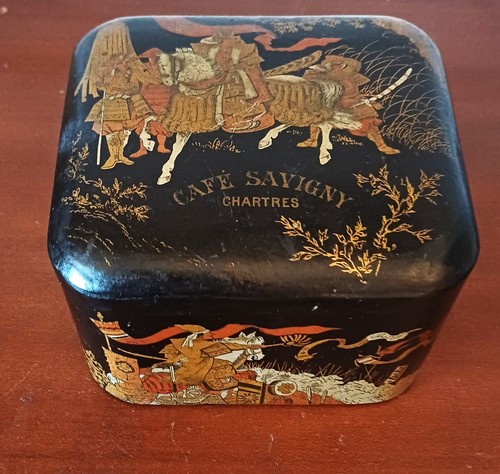 Ancienne boîte publicitaire - ancienne,