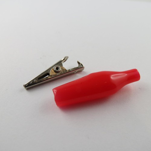 Pince crocodile 60vdc pied - 1x,