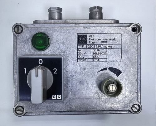 Moteur électrique veb eggesin - électrique,