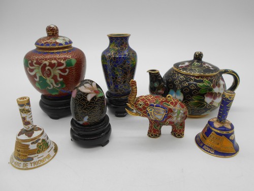 Lot miniature cloche - lot,