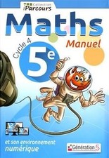 Maths 5e, cycle 4 : manuel  de