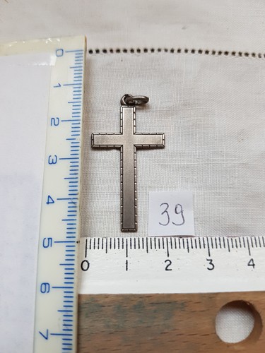 Croix pendentif argent - ,