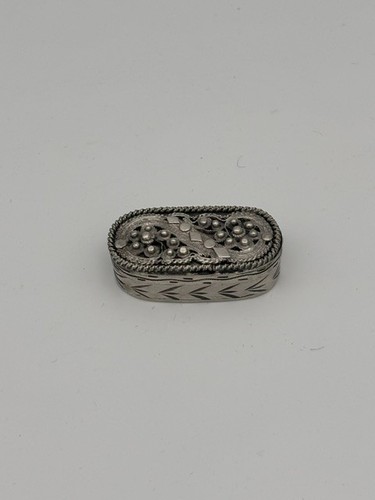 Boite pilule argent 800 - pilule,
