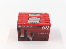 3x Lot SONY DVM60R3 Mini