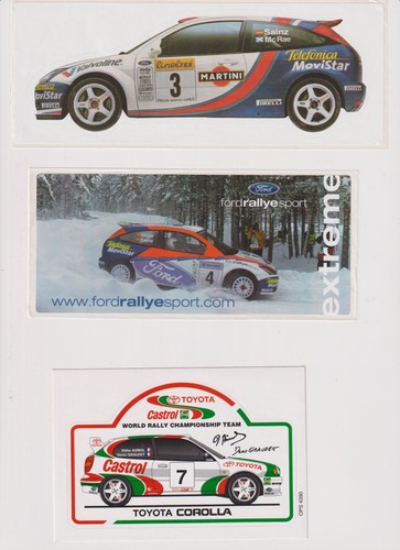 Stickers voitures course - de,