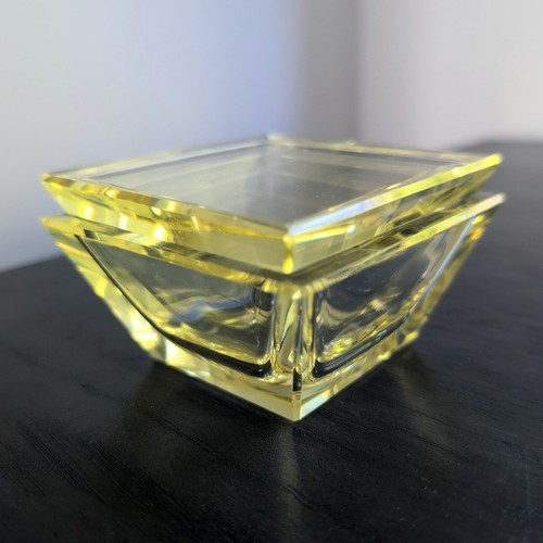 Vintage faceted citrine cut - vintage,