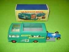 MATCHBOX M-6 RACING-CAR TRANSPORT +1 CAR IN ORIGINAL BOX