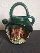 SANTON DE PROVENCE VARNISHED CERAMIC JUG Vintage Good Condition Liv Offered 