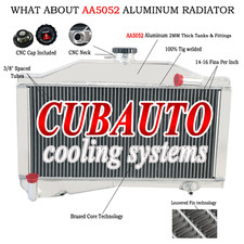 2-Rangées Aluminium Radiateur Pour Morris Minor 1000 948/1098 1955-1971 1967 FR