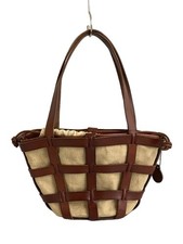 JUST CAMPAGNE Handbag Leather Brown