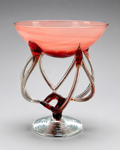 Murano style glass cup - style,