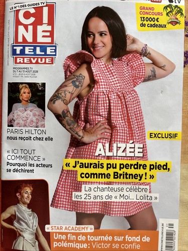 Alizee mylene farmer magazine - mylene,