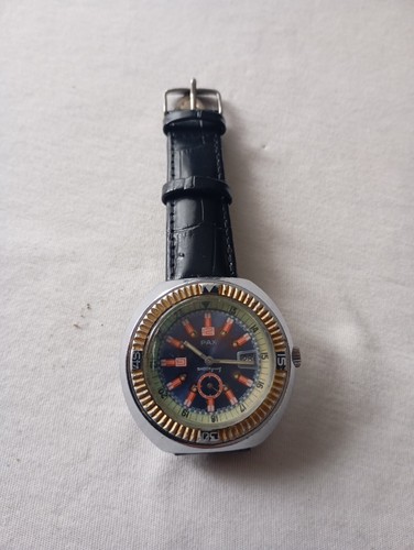 Rare montre plongée pax - rare, de