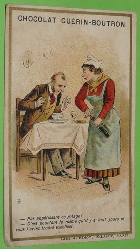 Chromo 1890 1895 chocolat - chromo,