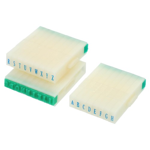 Détachable lettre tampon - tampon,, 26
