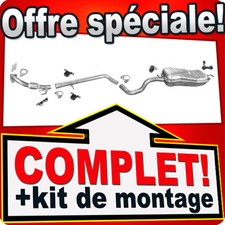 Ligne pot d'échappement pour