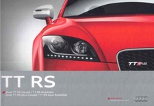 Catalogue Brochure Audi TT RS / TT RS Plus Coupé / Roadster 04/2013 France