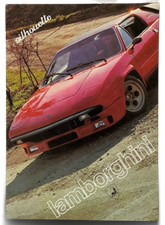 Brochure Lamborghini Silhouette | Only 53 Made | Original 4-Language Edition