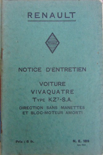 1932 renault vivaquatre - renault,