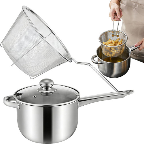 Friteuse avec couvercle - friteuse, et