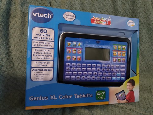 Vtech tablette genius bleue - vtech,