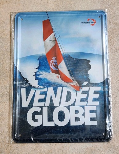 Plaque métal vendée globe - plaque,
