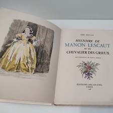 Ab. PRÉVOST - MANON LESCAUT - ILL. RAOUL SERRES - N°té  Éd. Arc-en-Ciel 1946 TBE