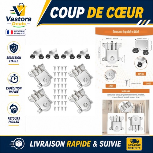 Cable leader 4pcs roulette - leader,