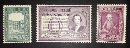 Timbre belgique 987 - timbre,