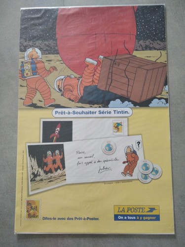 Affiche originale poste - la,