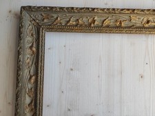cadre bois stuc art nouveau