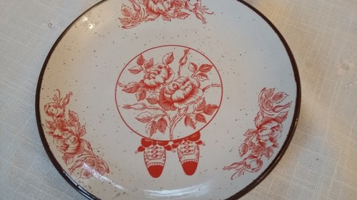 Assiette céramique motif - assiette,
