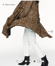 BA&SH Leopard print trench coat Manteau Fauve.  $795 Gorgeous Trench Coat. S/M